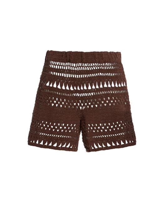 All That Remains White Exclusive Vivian Cotton Shorts
