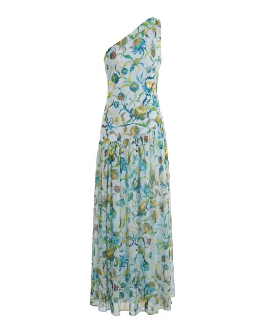 Alexandra Pijut Blue Remy Dress