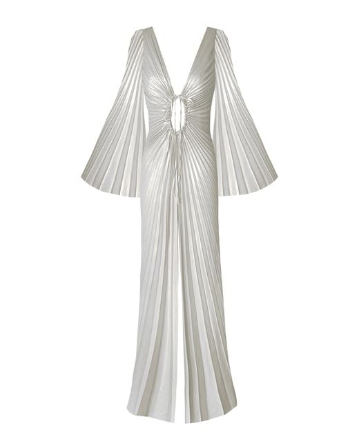 Georgia Hardinge White Exclusive The Reflective Maxi Dress