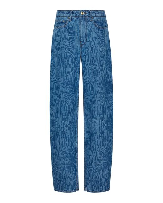 OSSOU Blue Rider Barrel-Leg Jeans