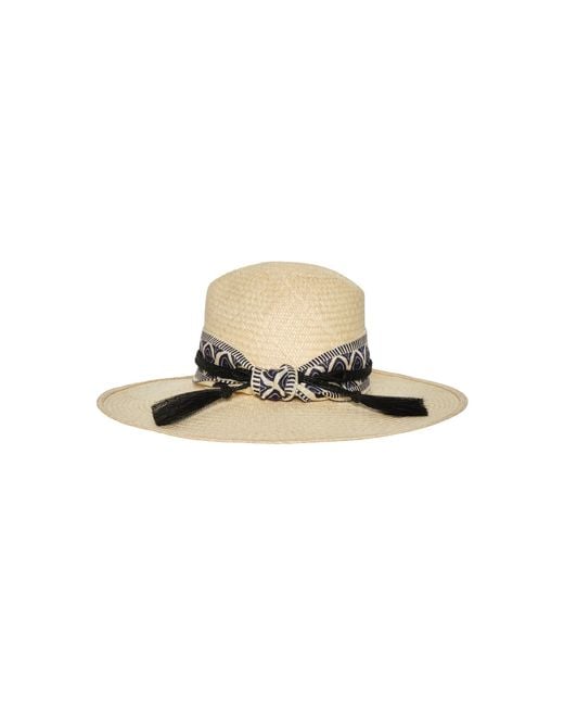 Johanna Ortiz Metallic Alma Solar Hat