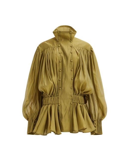 Aje. Green Milano Mini Dress