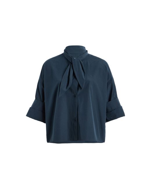 Twp Blue Tie One On Cotton Shirt