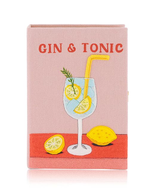 Olympia Le-Tan Pink Gin & Tonic Clutch