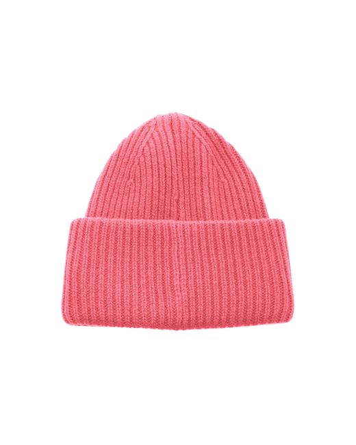 Acne Studios Wool Face Logo Beanie in 