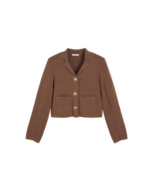 By Malene Birger Brown Shalie Knit Cardigan