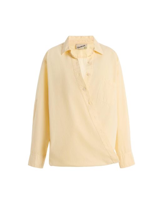 Sanderlak Natural Twist Cotton Shirt
