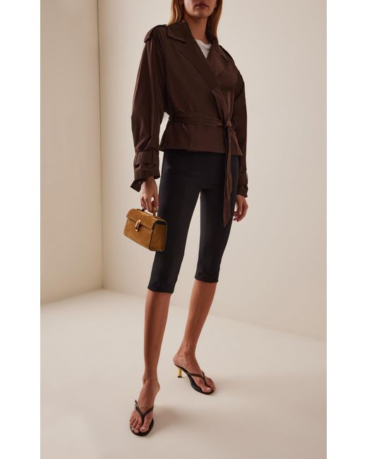 Staud Brown Vale Trench Jacket
