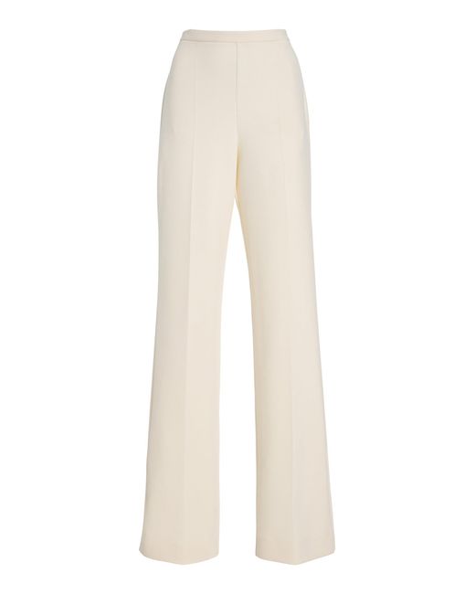 Another Tomorrow White Jersey Pants