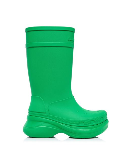 balenciaga boots green