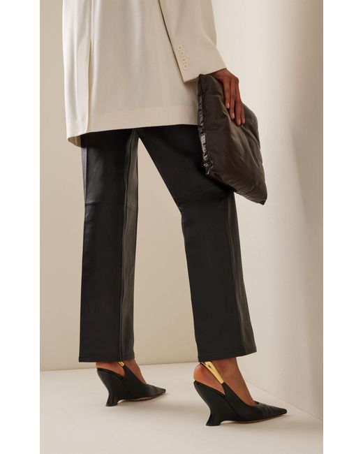 Bottega Veneta Black Punta Pump