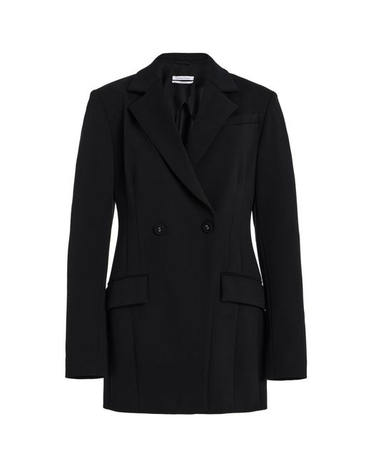 Another Tomorrow Black Jersey Jacket