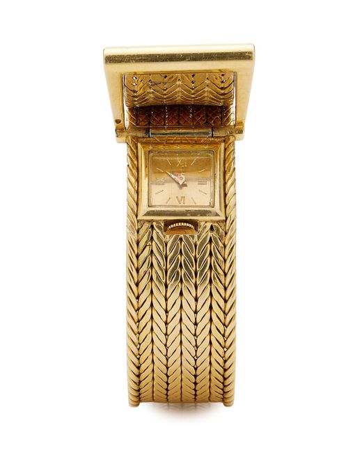Stephanie Windsor Metallic Rare Hermès X Lenfant Vintage Bangle Watch
