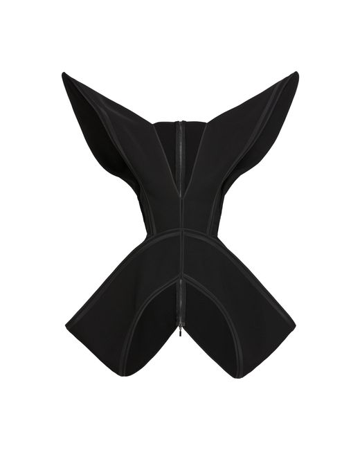 Maticevski Black Aflame Wing Top