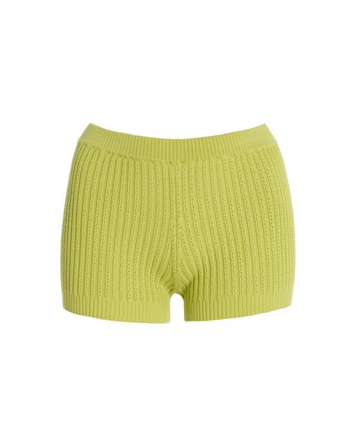 La Veste Yellow Exclusive Riviera Maxime Cotton Shorts