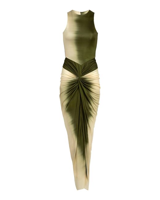 Silvia Tcherassi Green Leni Dress