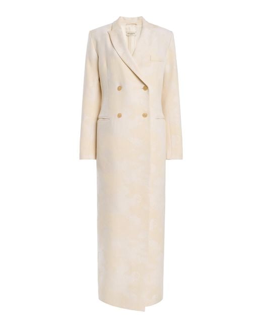 Kallmeyer Natural Plamer Wool Jacquard Coat
