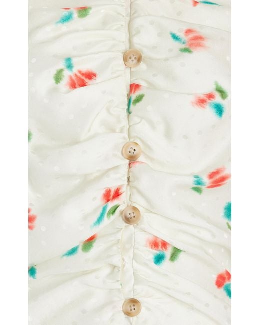Rosie Assoulin White All Buttoned Up Vest