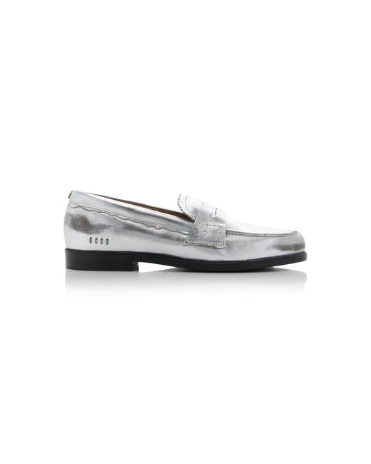 Golden Goose Deluxe Brand Jerry Metallic Leather Loafers