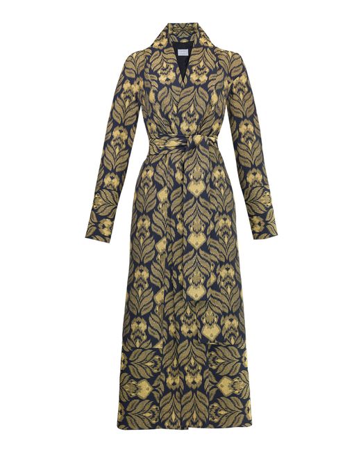 Lena Hoschek Multicolor Silk Road Cotton-Blend Coat