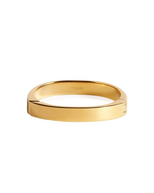 Totême  Yellow Signature 18K-Plated Bracelet