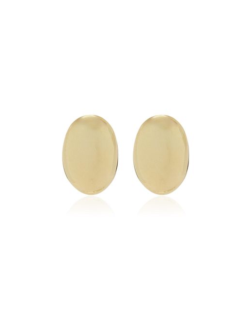 LIE STUDIO Natural The Luna 18k Gold-plated Sterling Silver Earrings