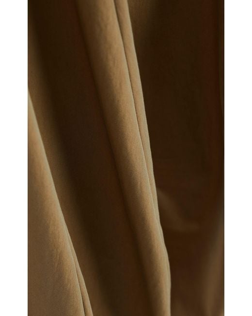 Ashlyn White Blaine Paneled Cotton Balloon Pants