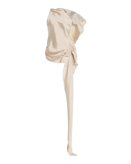 Kallmeyer White Elif Silk Blouse