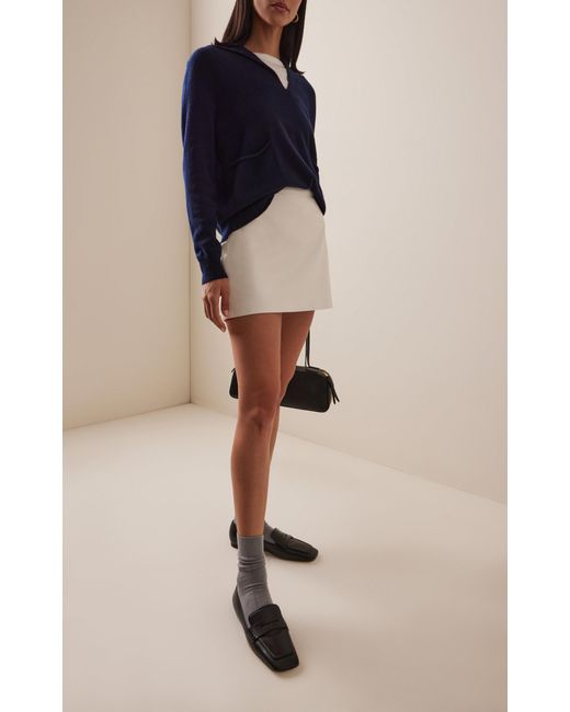 Lisa Yang Blue Surie Cashmere Sweater