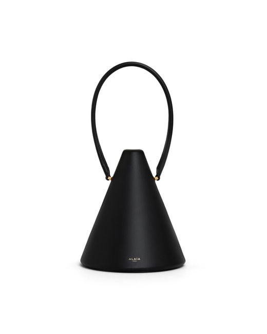 Alaïa Black Cone Leather Mini Bag