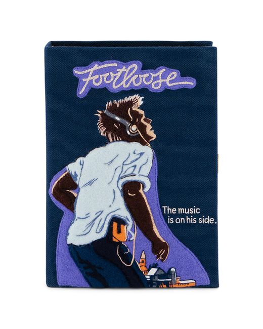 Olympia Le-Tan Blue Footloose Clutch