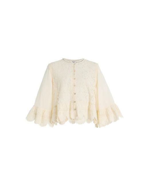 Sea Natural Shanna Lace Top