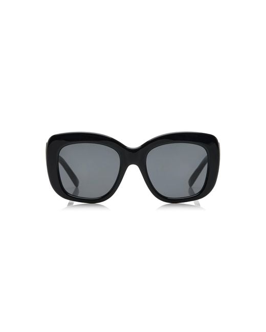 Givenchy Black Bold Square-Frame Acetate Sunglasses