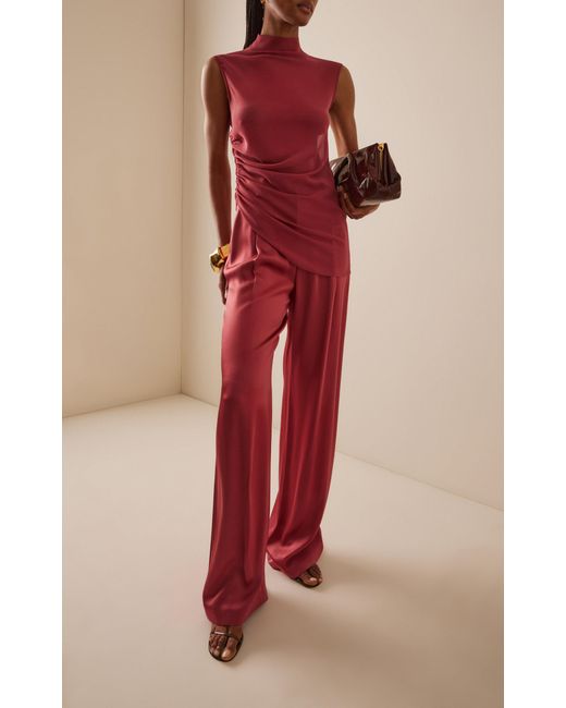 LAPOINTE Pink Lightweight Georgette Top