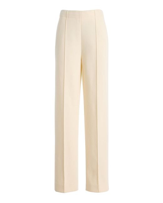 Proenza Schouler White Zee Scuba Straight-Leg Pants
