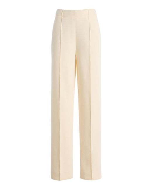 Proenza Schouler White Zee Scuba Straight-Leg Pants