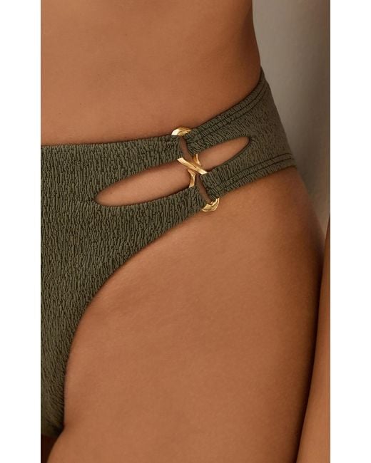 ViX Green Solaro High-Cut Bikini Bottom