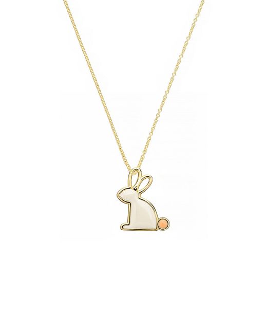 Aliita Metallic Conejito 9K Prisma Enamel Necklace
