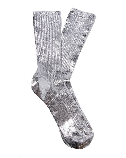 Acne Tabi Metallic Socks