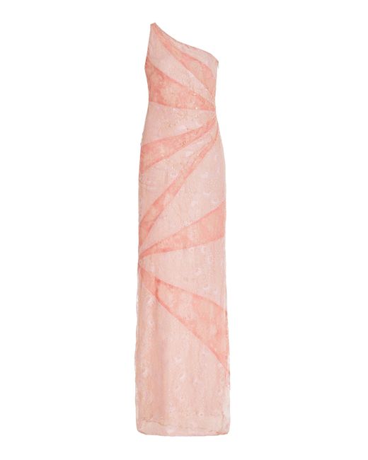 Francesca Miranda Pink Ballerina Handmamde Silk Mini Dress