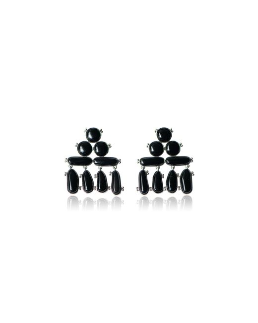 Shannon Bond Black Ophelia Earrings