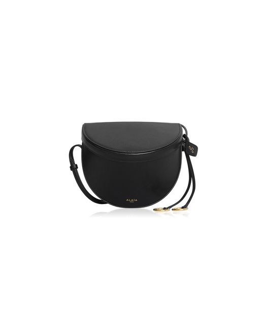 Alaïa Black Le Click Leather Crossbody Bag
