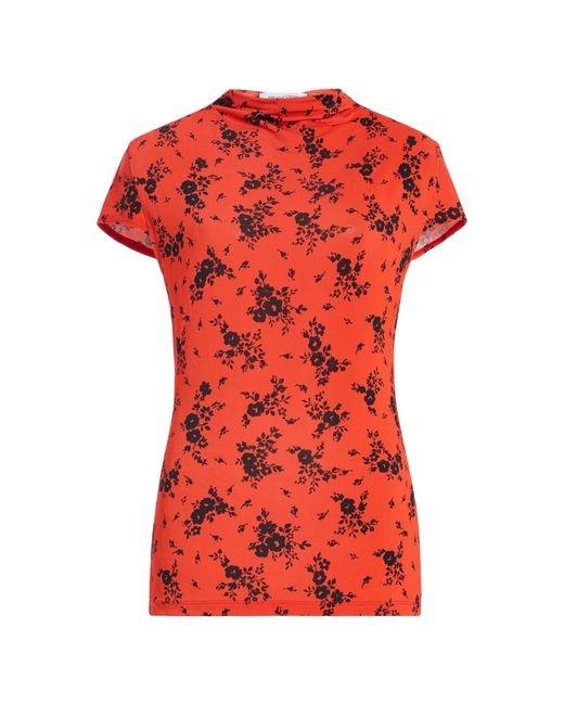 Franchise Red Nora Knit Top