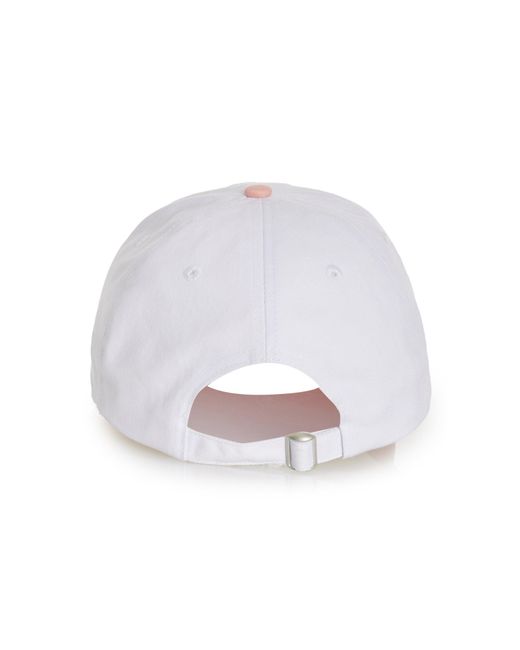 Sporty & Rich Pink Rizzoli Embroidered Cotton Baseball Cap