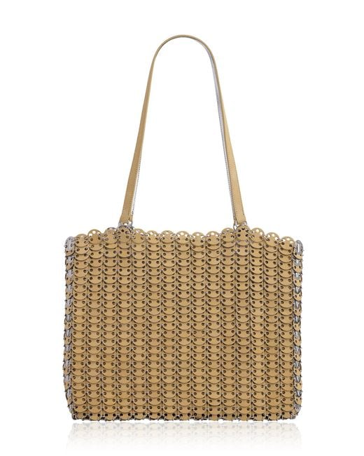 Rabanne Brown 1969 Flip Tote