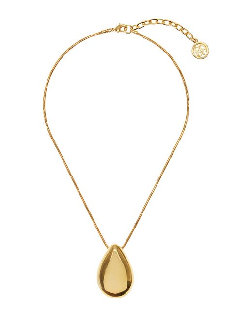 Holiday Gold Initial Locket Necklace | Ben-Amun Jewelry