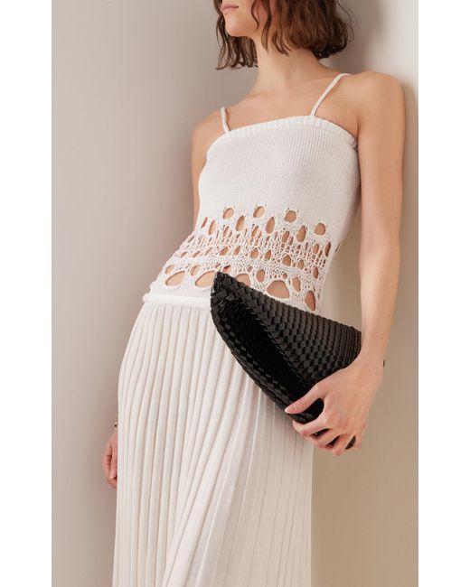 christopher esber white crochet dress Christopher Esber Crochet Knit Maxi by Christopher Esber