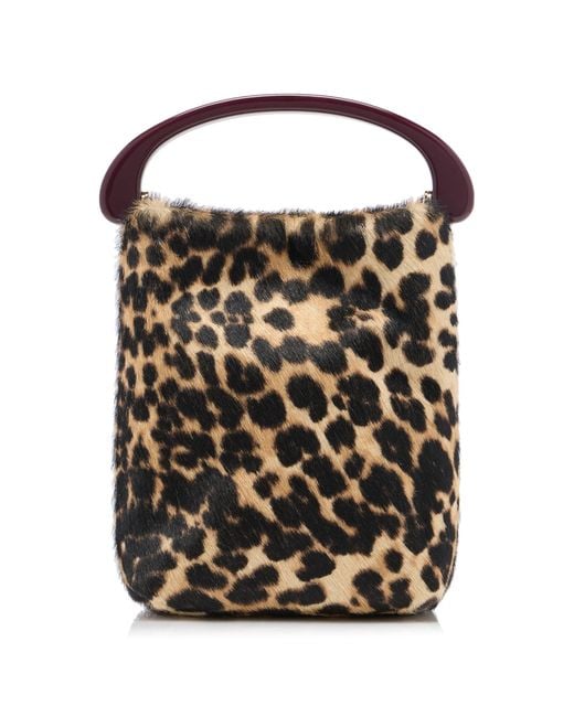 Dries Van Noten Black Small Bag With Resin Handle