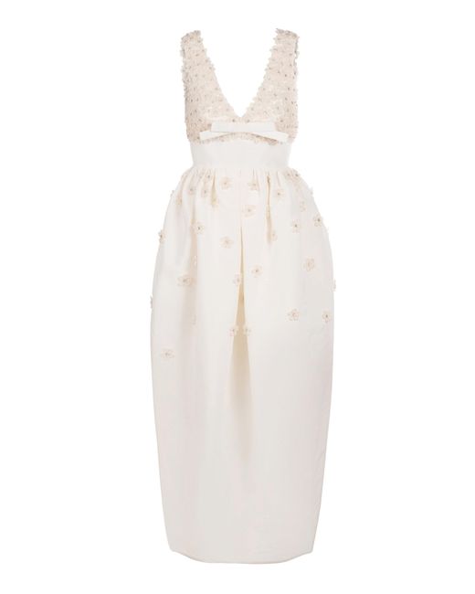 Alexandra Pijut White Rainey Dress