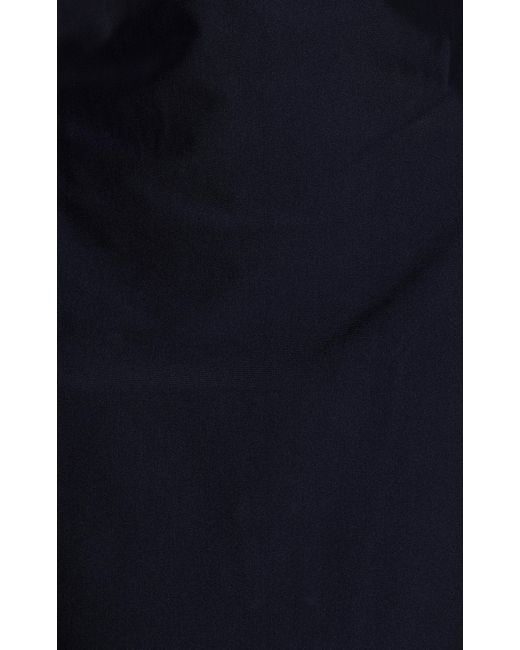 Jacquemus Blue Banista Sleeveless Crepe-chiffon Maxi Dress